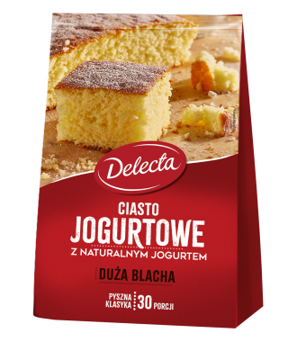 Duża Blacha - Ciasto jogurtowe