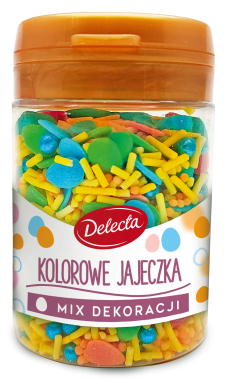 Kolorowe jajeczka - mix dekoracji