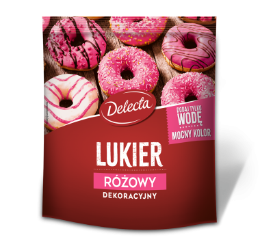 Lukier różowy