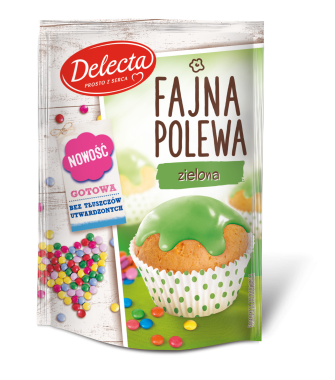 Fajna polewa zielona