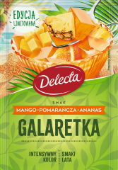 Galaretka smak mango, pomarańcza, ananas