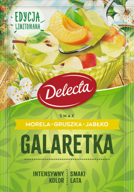 Galaretka smak morela, gruszka, jabłko