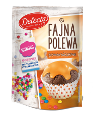 Fajna polewa pomarańczowa